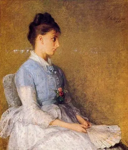 Καθισμένη γυναίκα 1880