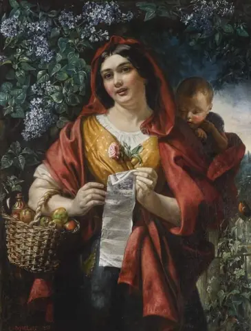 Balladsäljaren 1858