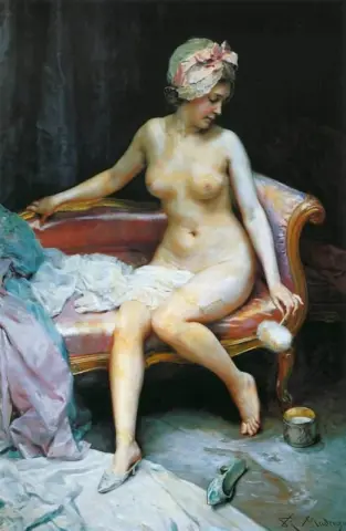 Despues Del Bano 1895