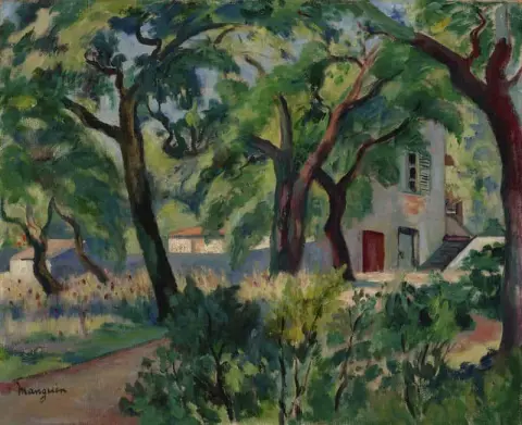 הבית ביער סן-טרופז 1924