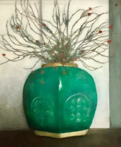 Vaso Di Zenzero Con Erica Campana