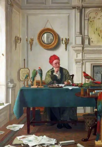 Trakaatti papukaijoista 1885