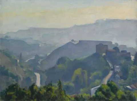 Nebbia sulle colline di Algeri, 1944-45 circa