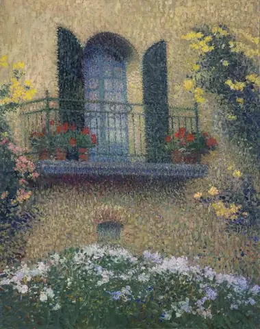 Balkongen i Jaures ca 1915
