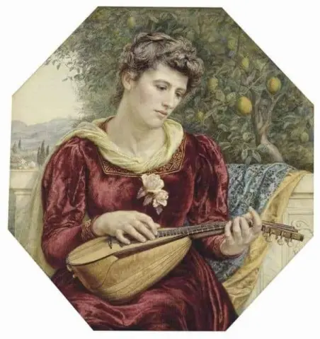 נגן המנדולינה 1886