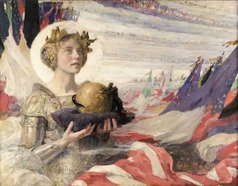 Allegorie van de wereldvrede