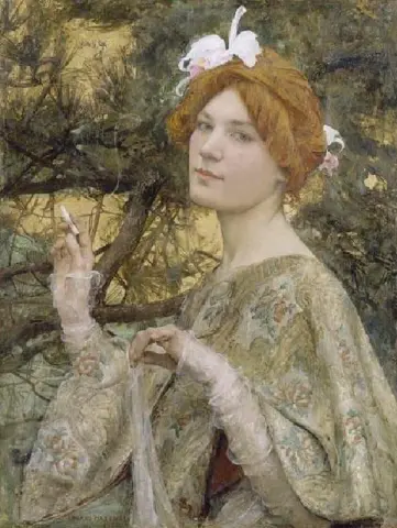 La donna orchidea 1900