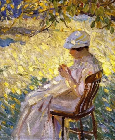 Puiden alla noin 1910