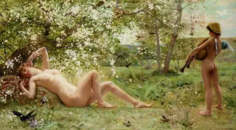 Springtime Awakening 1884