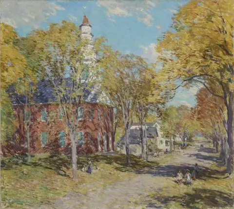 Октябрьское утро, Дирфилдская месса, 1917 год.