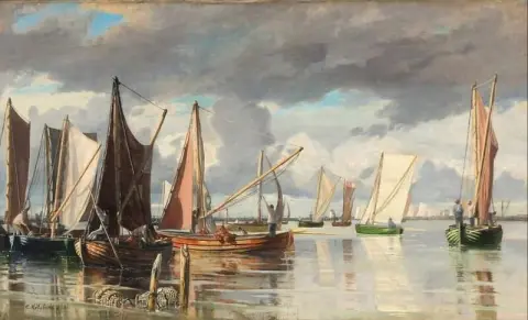 Fiskere Gaaer Ud 为 At Fiske