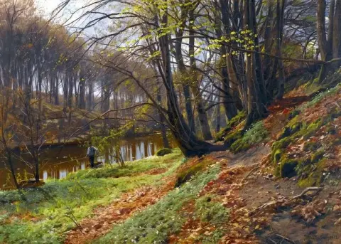 索比的春天风景 1912