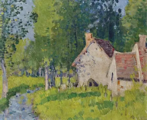By the River Ca. 1930-35