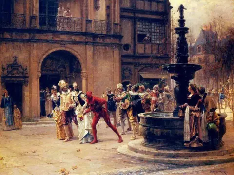 The Carnival Procession 1887