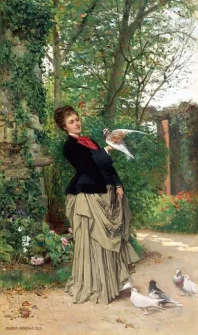 The Favorite Bird 1873