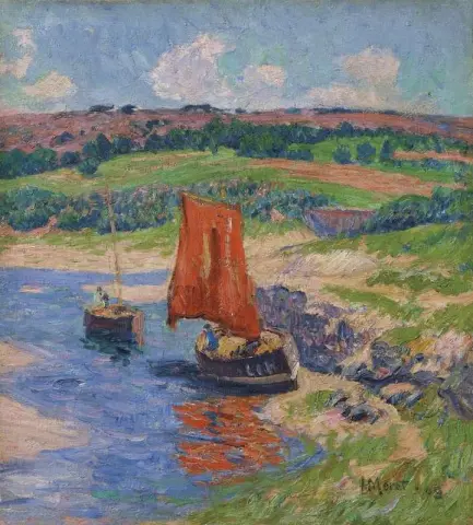 Het rode zeil 1909