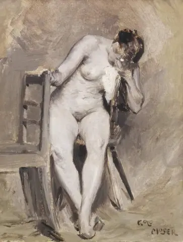 Γυναικείος γυμνός στο ατελιέ 1892