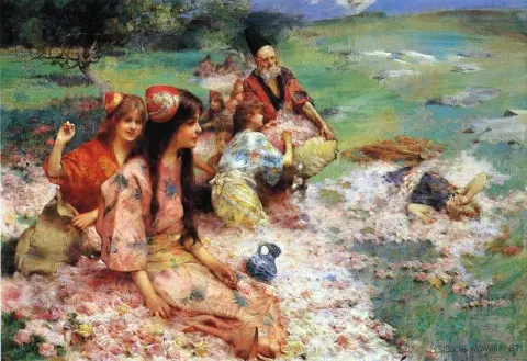Урожай роз 1887 г.