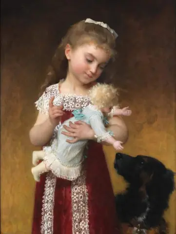 少女と人形 1882
