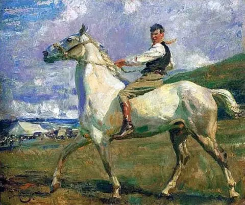 灰马 约 1913 年