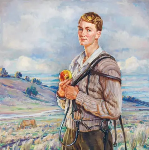 Rix Catching The Horse Ca. 1949