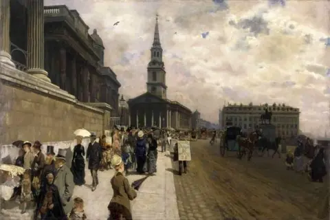 A Galeria Nacional em Londres 1877