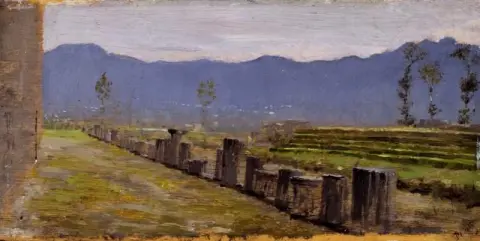 Vista de Pompéia