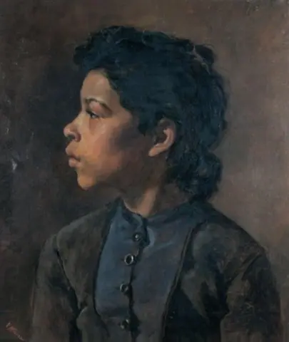 Голова девушки, около 1882 г.