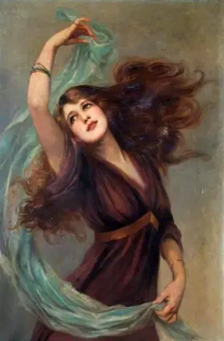Esme dançando por volta de 1907-17