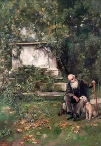 Cena do cemitério 1886-1917