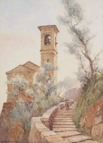 In The Evening Light Tuscany