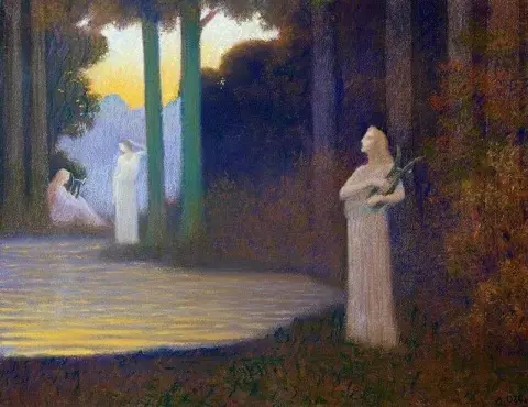 Лиризм в лесу 1910