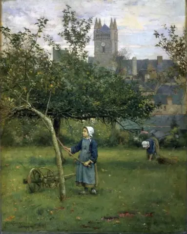 Apple Gathering Quimperle 1883