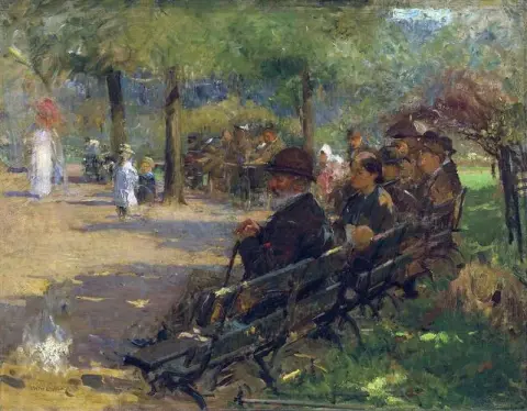 In St Stephen S Green Ca. 1895