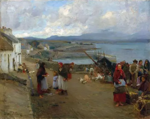 Life In Connemara A Market Day 1898