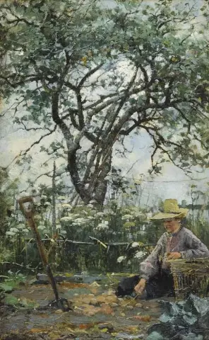 Study From Nature 1884