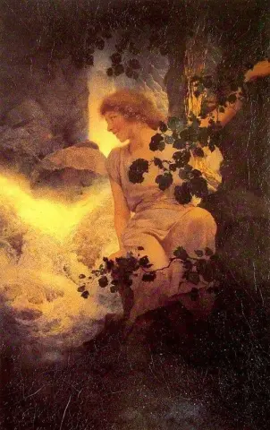 Deep Woods Moonlight 1916