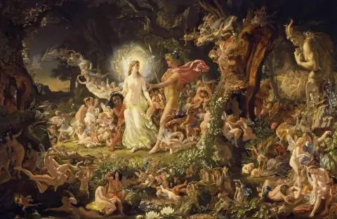 Oberonin ja Titanian riita 1849