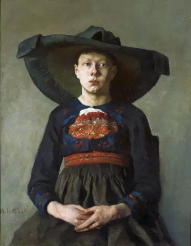 A Bavarian Peasant Gir