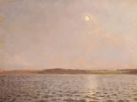峡湾月光 1906