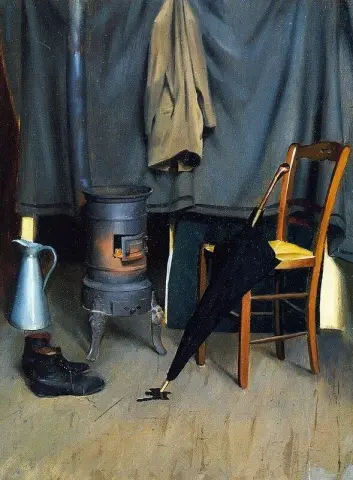 巴黎工作室 1890 的内部
