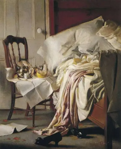 아침 식사 트레이(1910년경)