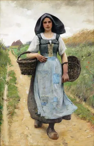 Una contadina