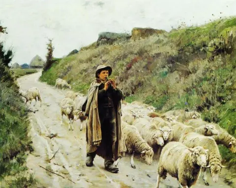 Ritorno del gregge 1888