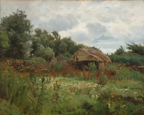 Een veld met wilde bloemen 1919