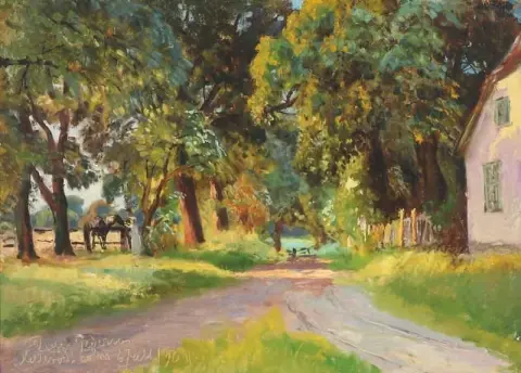Een huis op het platteland 1904