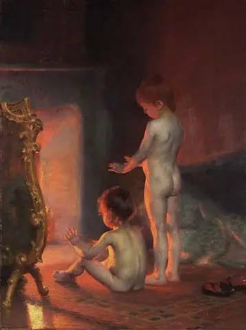 Μετά το μπάνιο 1890