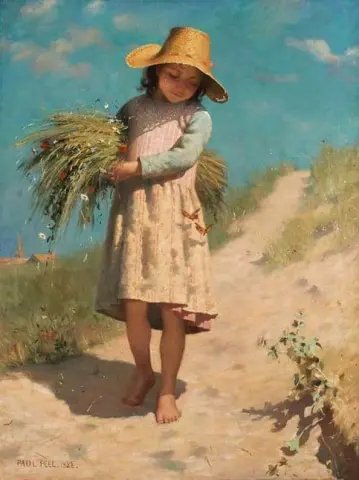 Η νεαρή μαζεύτρια ή οι πεταλούδες 1888