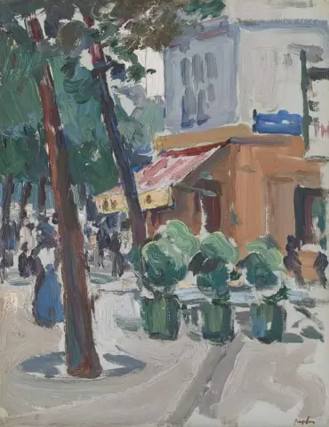 卢森堡花园 - 巴黎，1908-09