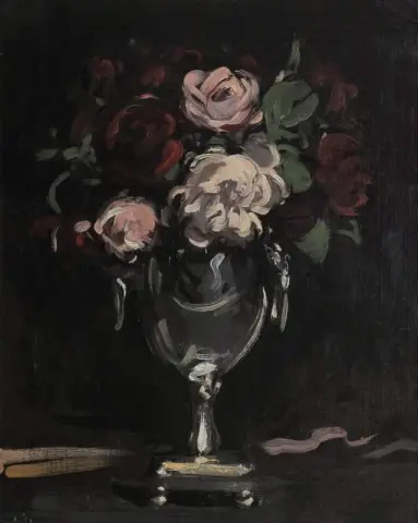 银瓶牡丹，约 1897 年